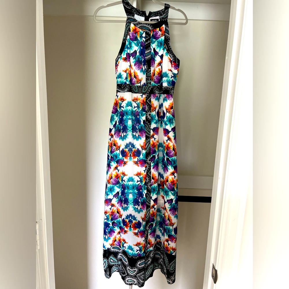 Long halter top dress